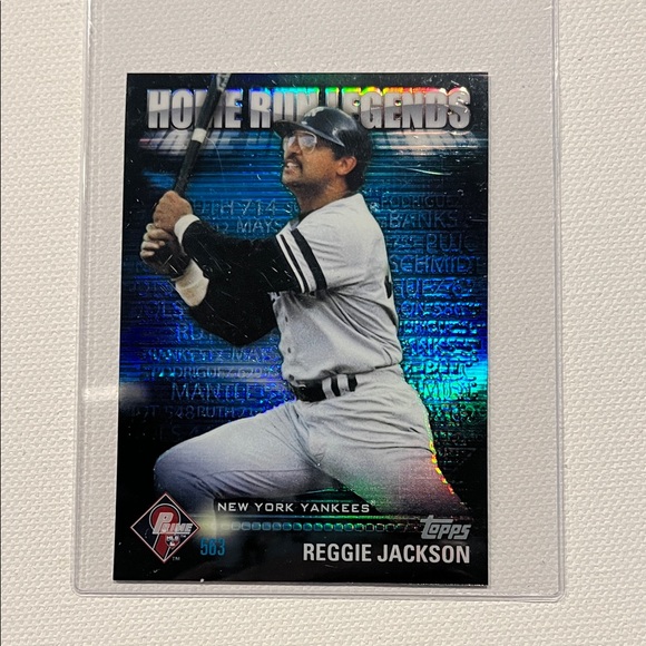 2012 Topps HR Legends; Ruth, Mantle, Reggie Jackson, Frank Robinson, Banks, Mays - Picture 10 of 13